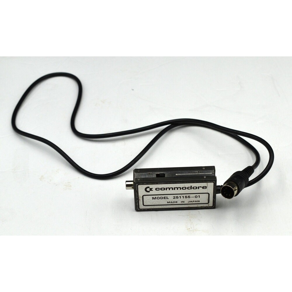 Commodore 251155-01 RF Modulator for Commodore 64 C64 Original Untested